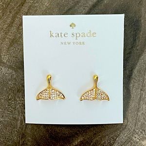 Kate Spade Whale 🐳 Tail Earrings